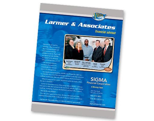 Sigma Financial Corporation Recruitment Campaign trade ad