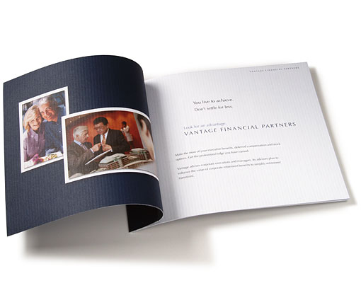 Vantage Financial Partners Limited capabilities brochure interior spread