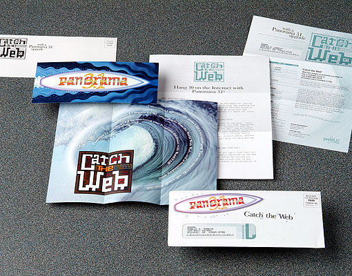 Provue Development – “Catch the web” direct mail campaign