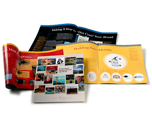 Millennium Advertising Product Catalog: cover and interior spreads